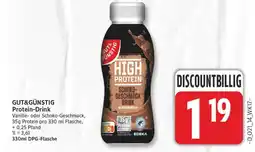 Edeka Gut&günstig protein-drink vanille-geschmack Angebot