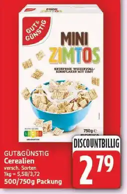 E-Center Gut&günstig mini zimtos Angebot