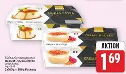 E-Center Edeka panna cotta Angebot