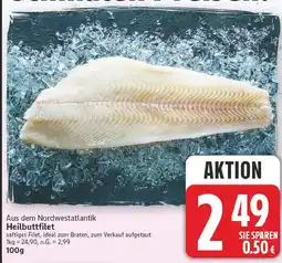E-Center Heilbuttfilet Angebot