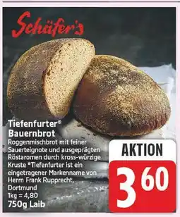 E-Center Schäfer's tiefenfurter bauernbrot Angebot