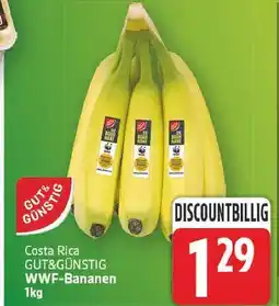 E-Center Gut&günstig wwf-bananen Angebot