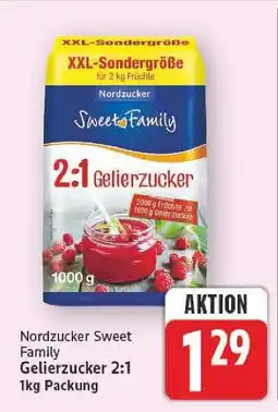 E-Center Nordzucker sweet family gelierzucker 2:1 Angebot