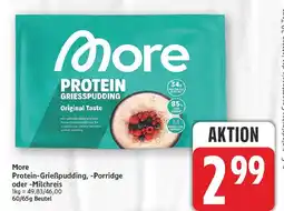 E-Center More protein-grießpudding original taste Angebot