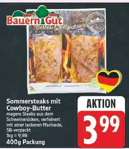 E-Center Bauern gut sommersteaks mit cowboy-butter Angebot
