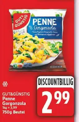 E-Center Gut&günstig penne gorgonzola Angebot