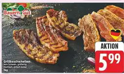 E-Center Bauern gut grillbauchscheiben Angebot