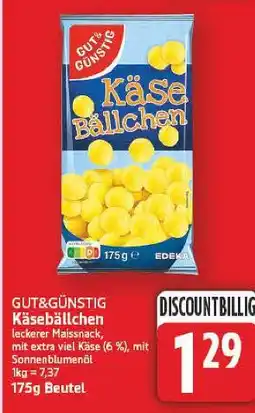 E-Center Gut&günstig käsebällchen Angebot
