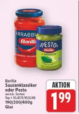 E-Center Barilla saucenklassiker arrabbiata Angebot