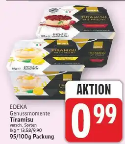 E-Center Edeka genussmomente tiramisu mit frucht Angebot