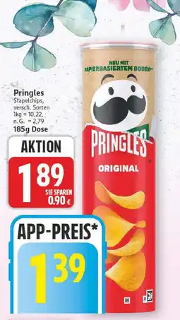 E-Center Pringles stapelchips Angebot