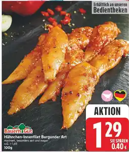 E-Center Bauern gut hähnchen-innenfilet burgunder art Angebot