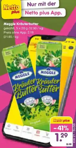 Netto Marken-Discount Meggle Kräuterbutter Angebot