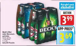 E-Center Beck's bier Angebot