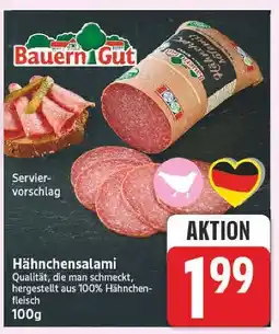 E-Center Bauern gut hähnchensalami Angebot