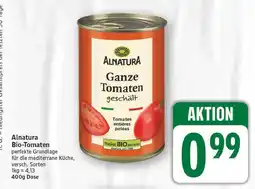E-Center Alnatura ganze tomaten geschält Angebot