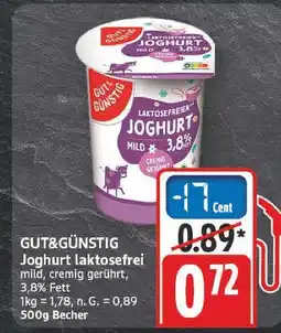 E-Center Gut&günstig joghurt laktosefrei Angebot