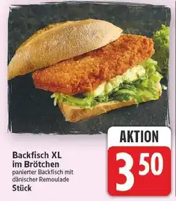 E-Center Backfisch xl im brötchen Angebot