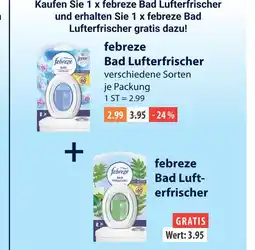 V Markt Febreze bad lufterfrischer Angebot