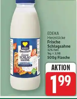 E-Center Edeka herzstücke frische schlagsahne Angebot