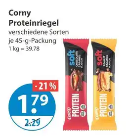 V Markt Corny proteinriegel chocolate-caramel Angebot
