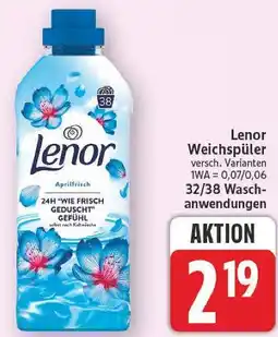 E-Center Lenor weichspüler Angebot