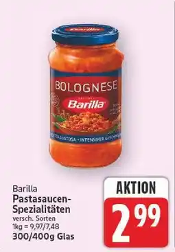 E-Center Barilla pastasaucen-spezialitäten Angebot