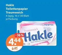 V Markt Hakle toilettenpapier traumweich Angebot
