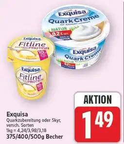 E-Center Exquisa quark creme natur Angebot