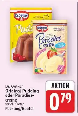 E-Center Dr. oetker original pudding Angebot