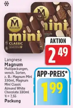 E-Center Langnese magnum mini classic Angebot