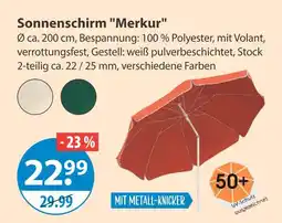 V Markt Sonnenschirm merkur Angebot