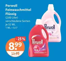 V Markt Perwoll feinwaschmittel flüssig Angebot