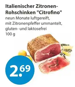 V Markt Italienischer zitronen-rohschinken citrofino Angebot