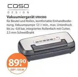 V Markt Caso vakuumiergerät vrh590 Angebot