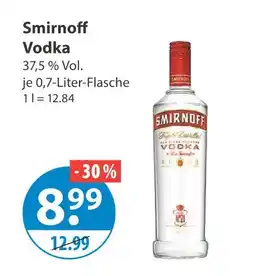 V Markt Smirnoff vodka Angebot