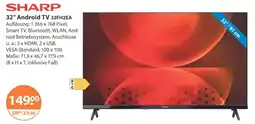 V Markt Sharp 32 android tv 32fh2ea Angebot