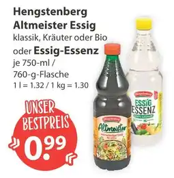 V Markt Hengstenberg altmeister essig klassik Angebot