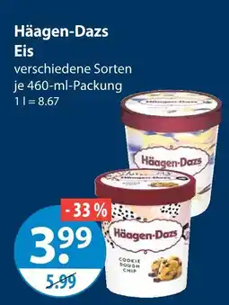 V Markt Häagen-dazs eis Angebot