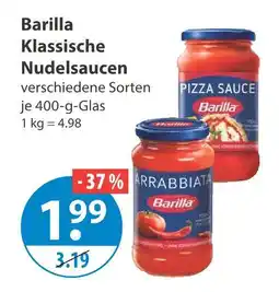 V Markt Barilla pizza sauce Angebot