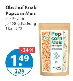 V Markt Obsthof knab popcorn mais Angebot