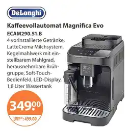 V Markt Delonghi kaffeevollautomat magnifica evo ecam290.51.b Angebot