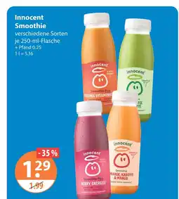V Markt Innocent smoothie plus multimix vitaminboost Angebot