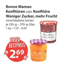 V Markt Bonne maman konfitüren Angebot