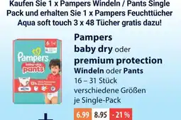 V Markt Pampers baby dry Angebot