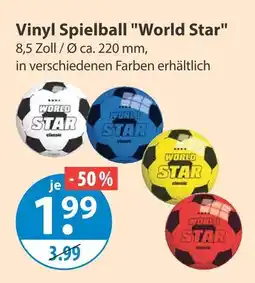 V Markt Vinyl spielball world star Angebot