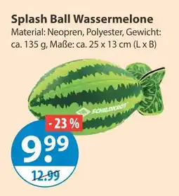 V Markt Schildkröt splash ball wassermelone Angebot