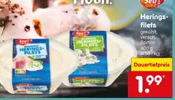Netto Marken-Discount Sea gold heringsfilets Angebot