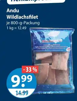 V Markt Andu wildlachsfilet Angebot