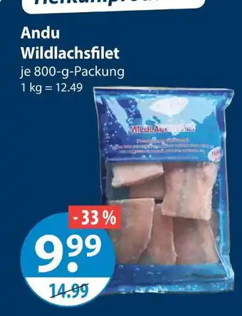 V Markt Andu wildlachsfilet Angebot